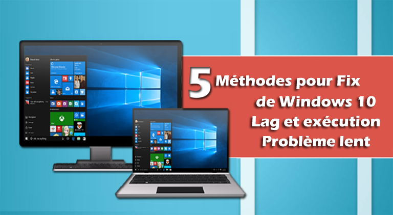 Correction de Windows 10 décalage