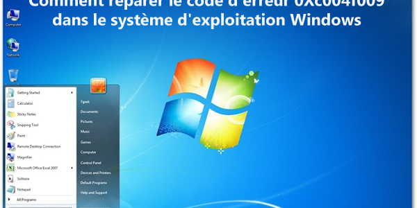 Comment réparer le code d’erreur 0Xc004f009 dans le système d’exploitation Windows